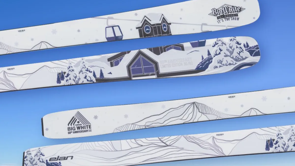 Big White sortea esquís de edición limitada para quienes compren su forfait 2026-27