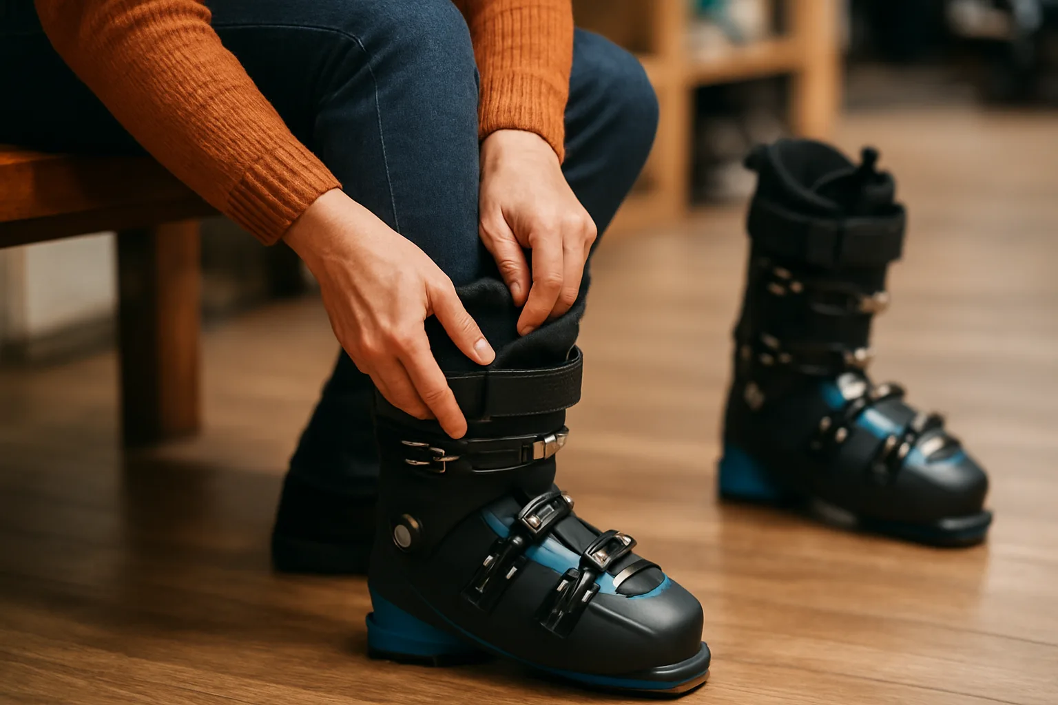 Botas de esquí: cómo verificar el ajuste correcto y detectar cuando aprietan demasiado