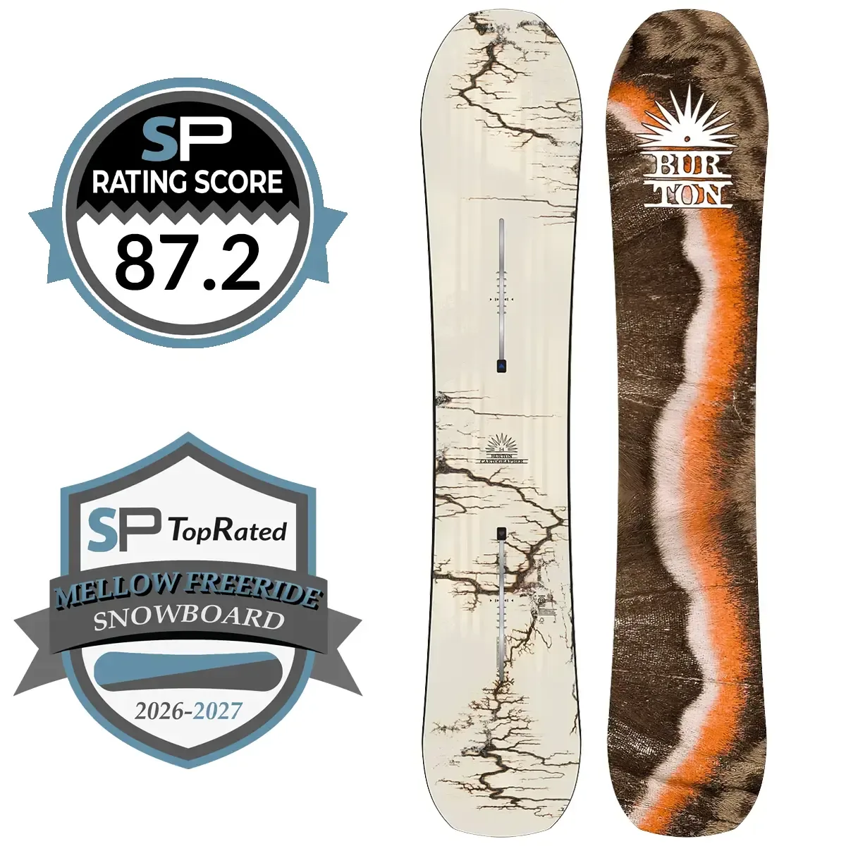 Burton Cartographer 2026/2027, una tabla freeride accesible y maniobrable para esquiadores intermedios