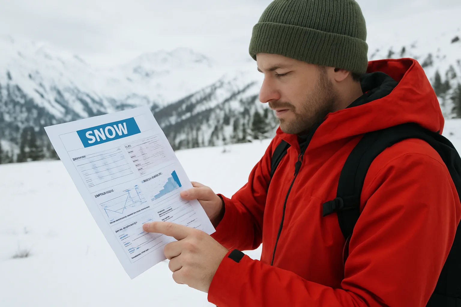 Cómo interpretar un parte de nieve para planificar tu día en la montaña