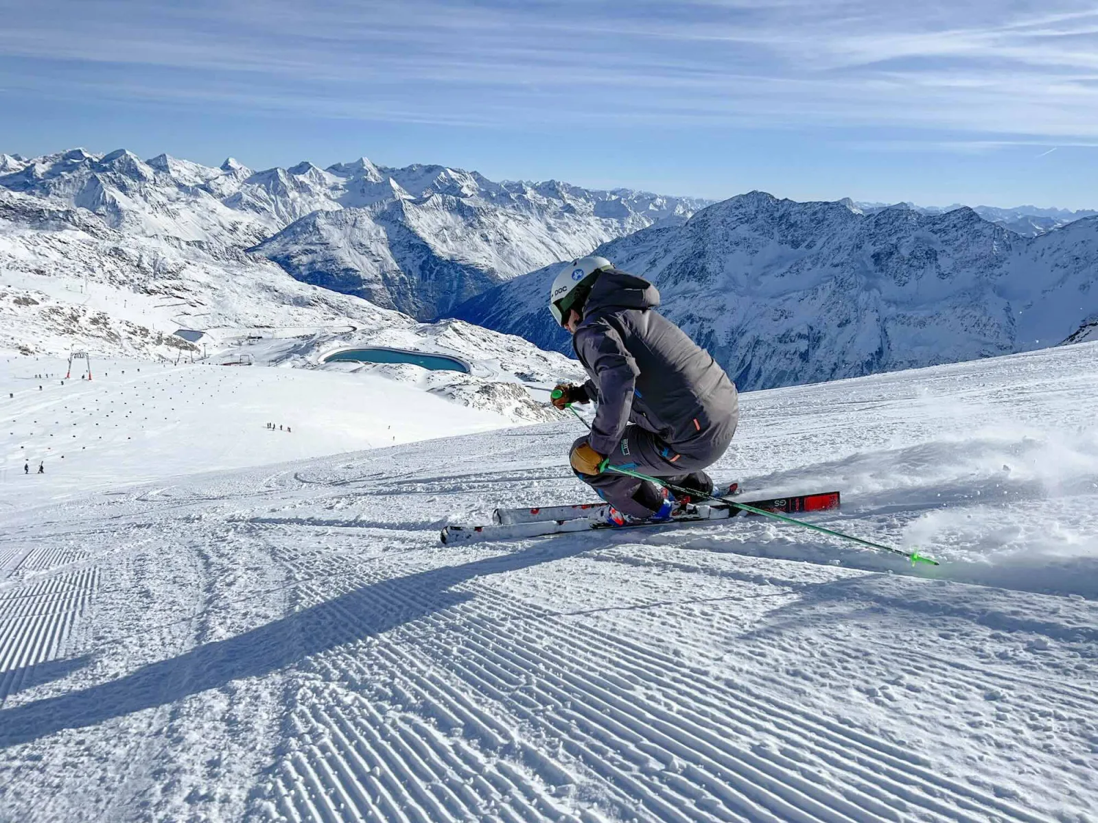 Definición de la cara norte y sur de los Alpes según el Alpenhauptkamm