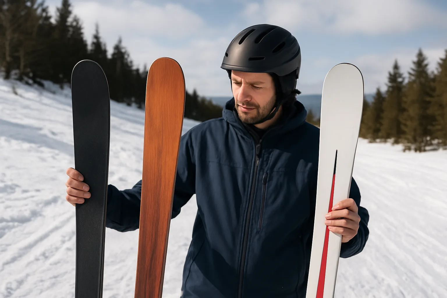 Diferencias entre esquís all-mountain, freeride y carving y cuándo elegir cada uno