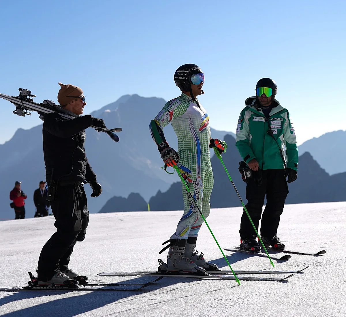 Joan Verdú retoma los entrenamientos en Saas-Fee antes de viajar a Nueva Zelanda