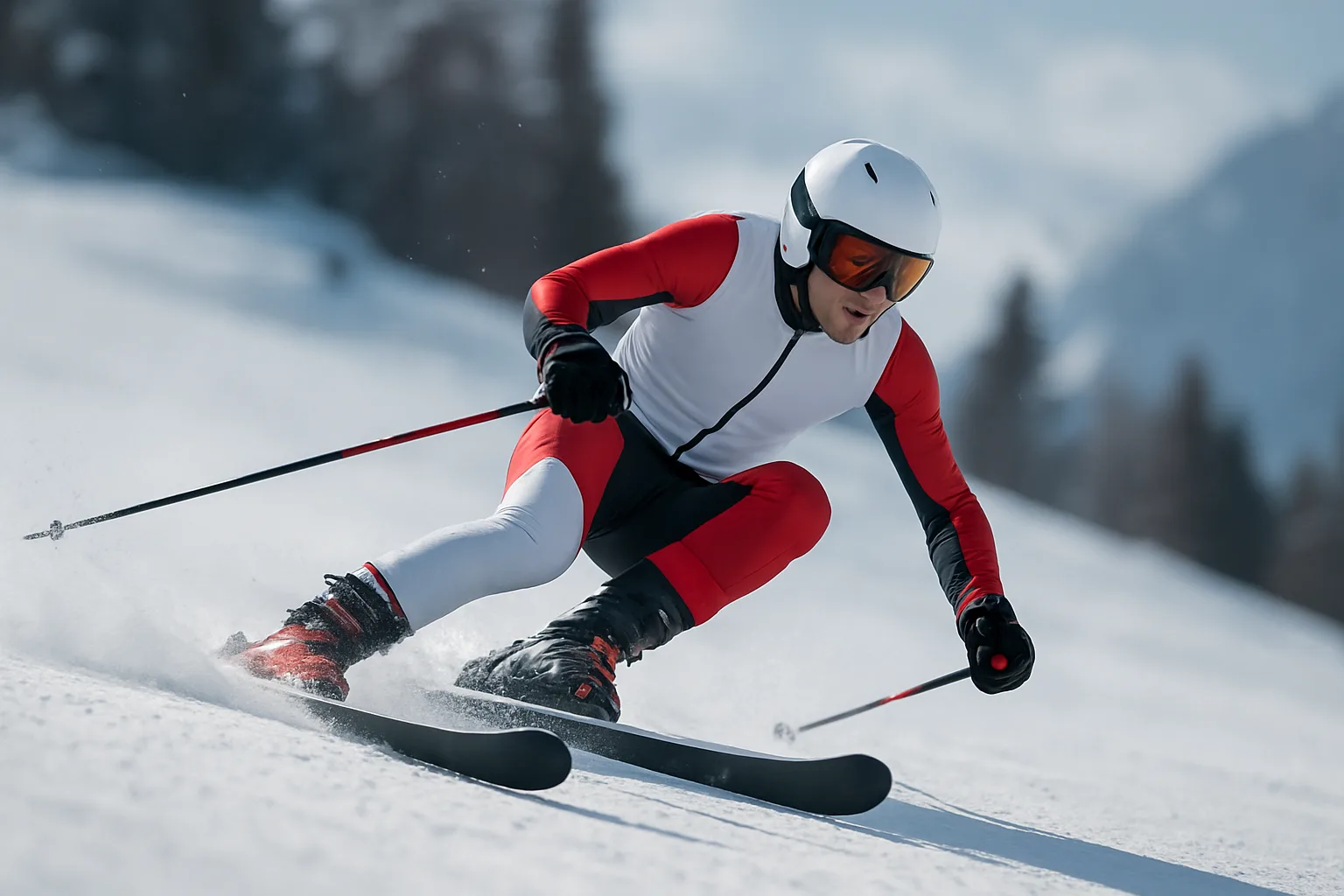 Las disciplinas del esquí alpino: características y técnicas de descenso, super-G, gigante y eslalon