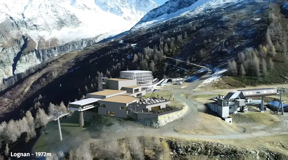 Les Grands Montets avanza en la reconstrucción de su teleférico ocho años después del incendio