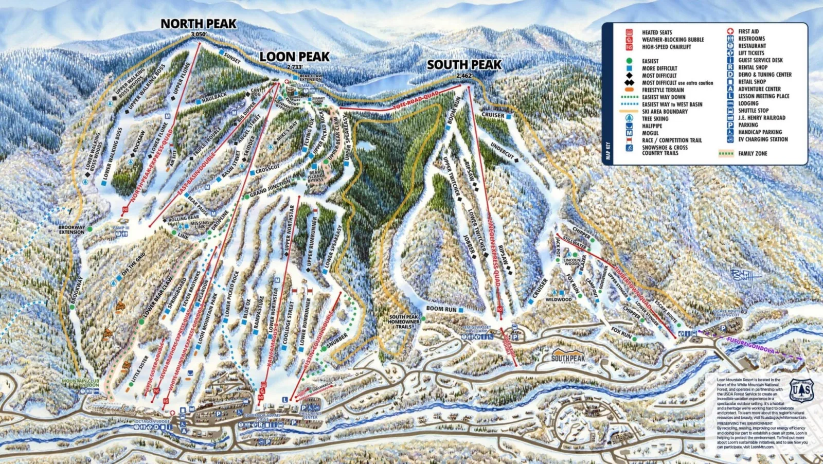 Loon Mountain retira el telesilla más antiguo de su apertura en 1966