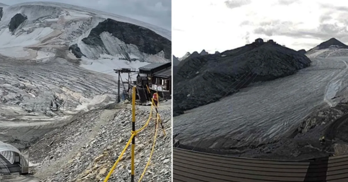 Por primera vez no se practica esquí de verano en los Alpes por condiciones extremas