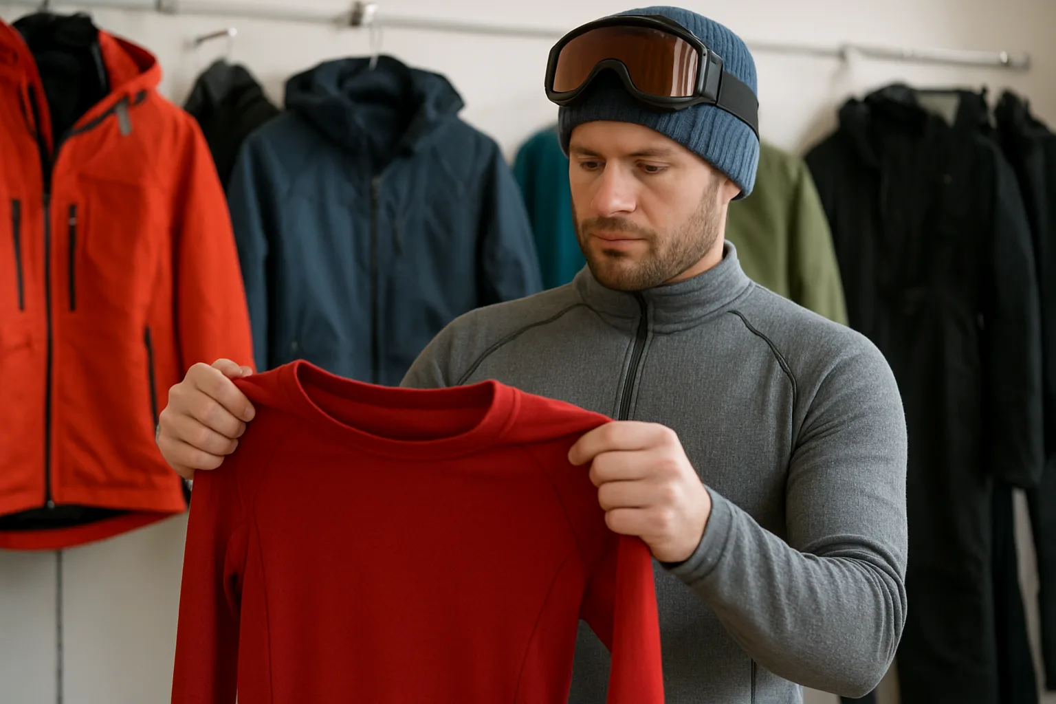 Ropa térmica para esquiar: materiales que rinden y los que conviene evitar