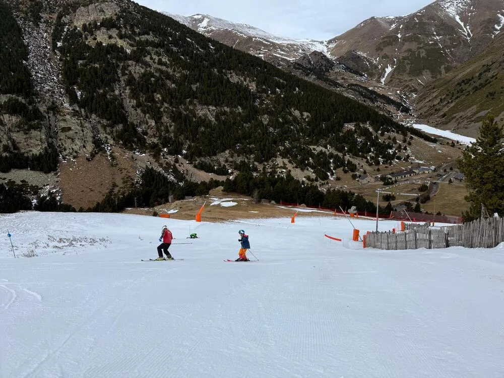 Vall de Núria amplía y mejora la pista Les Creus para evitar aglomeraciones y aumentar la seguridad
